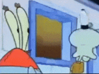 Mr Krabs Squidward GIF - Mr Krabs Squidward Because GIFs