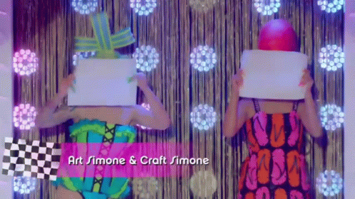 Art Simone Craft Simone GIF - Art Simone Craft Simone Drag Queen GIFs