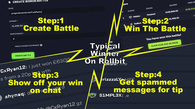 a screenshot of a game that says step 1 create battle