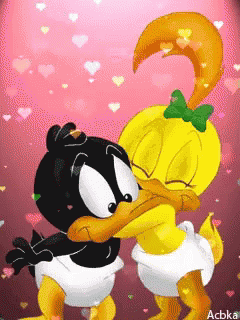 Daffy Baby GIF - Daffy Baby Hug GIFs