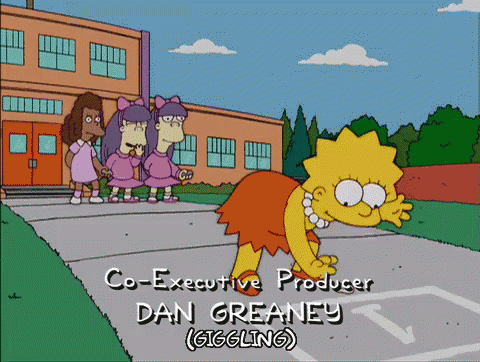 Bend Over GIF - Bend Over The Simpsons Lisa GIFs