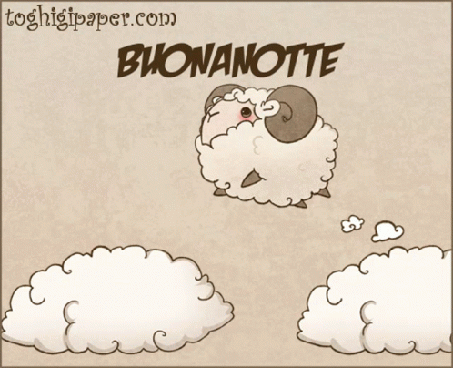 Buonanotte Pecora GIF - Buonanotte Pecora Bouncy Sheep GIFs