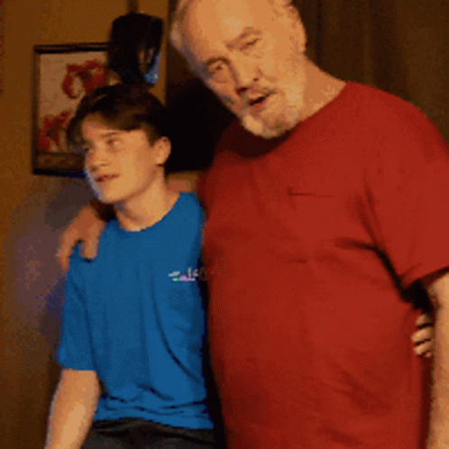 Dads Belly Big Belly GIF - Dads Belly Big Belly Son And Dad GIFs