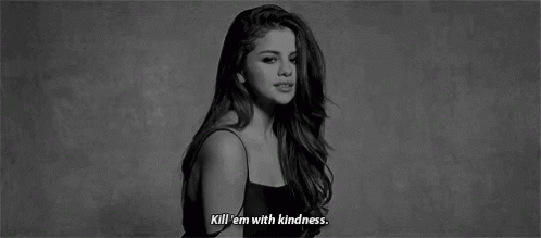 Kill Em With Kindness Selena Gomez GIF - Kill Em With Kindness Selena Gomez Selena Marie Gomez GIFs