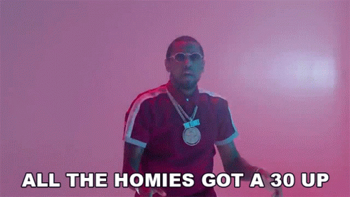 All The Homies Got A30up Fabolous GIF - All The Homies Got A30up Fabolous John David Jackson GIFs
