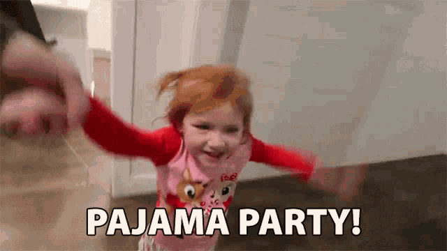 Pajama Party Adley GIF - Pajama Party Adley Excited GIFs