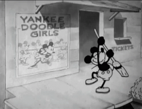 Sweep Mickey Mouse GIF - Sweep Mickey Mouse Sweeping GIFs