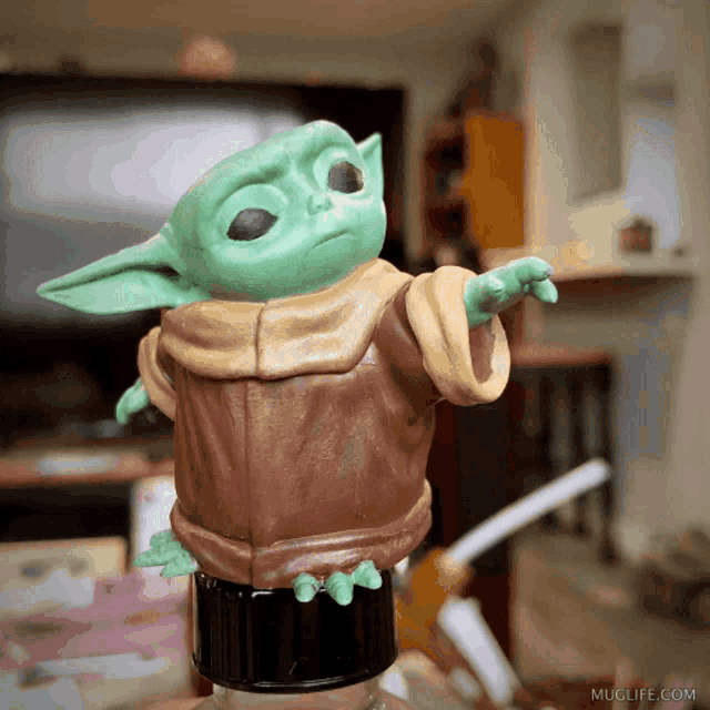 I Has Force Baby Yoda GIF - I Has Force Baby Yoda Love GIFs