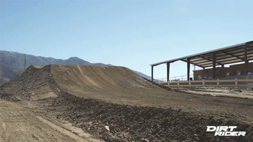 Dirt Ramp Dirt Rider GIF - Dirt Ramp Dirt Rider Jumping GIFs