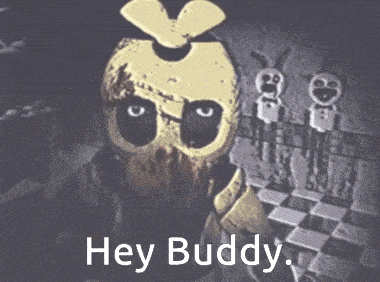 Hey Buddy Withered Chica GIF
