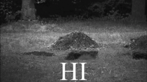 Pennywise Hi GIF - Pennywise Hi Grave GIFs