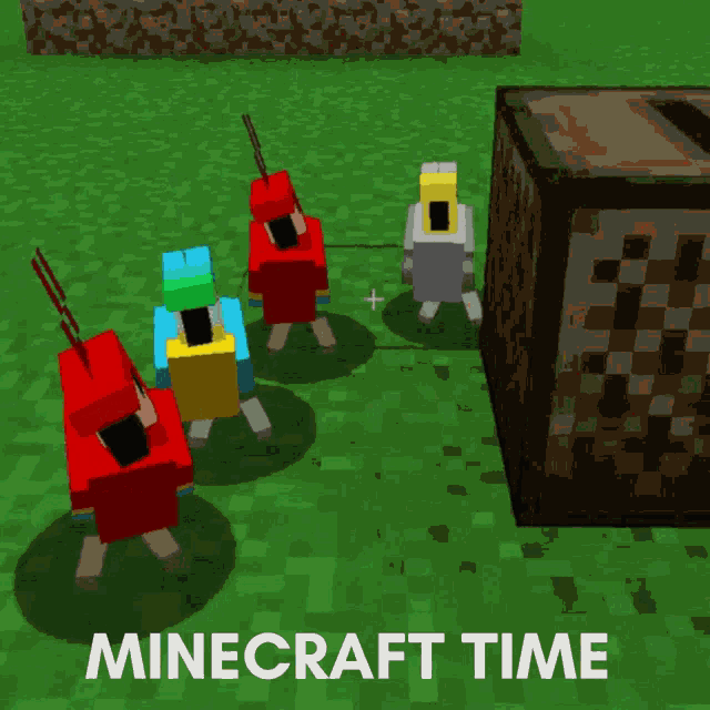 Minecrft Time GIF - Minecrft Time GIFs