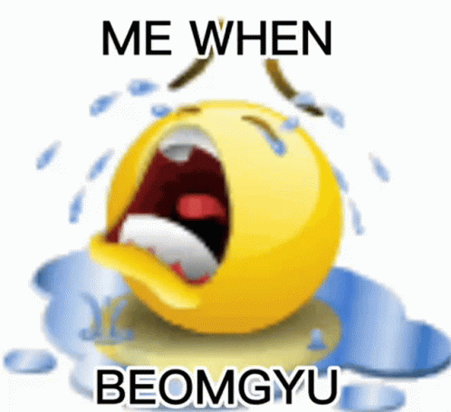 Beomgyu Me When Beomgyu GIF - Beomgyu Me When Beomgyu Crying Emoji GIFs