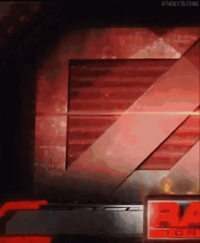 a cgi motion graphics animated background for a wrestling show called raw .
