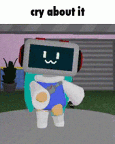 Cry About It Roblox GIF - Cry About It Roblox Tower Heroes GIFs