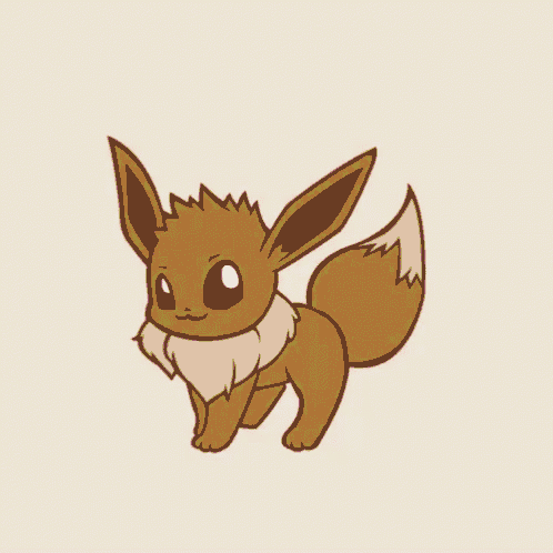 a drawing of a pokemon with red eyes