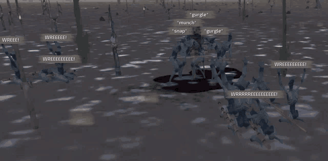 a screenshot of a video game with the words snap and munch written on it
