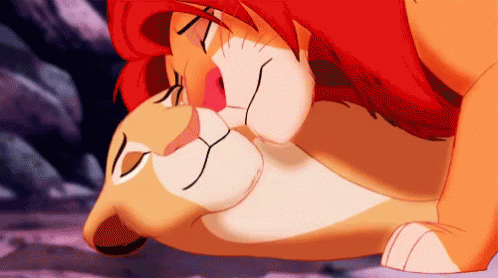 Simba Snuggle GIF - Simba Snuggle Lion King GIFs