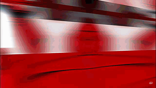 a red background with a few white lines on it