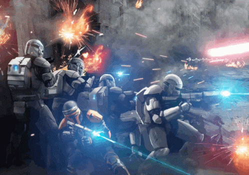 Clones Storm Trooper GIF - Clones Storm Trooper Star Wars GIFs