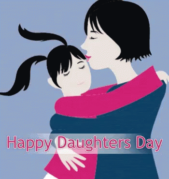 Happy Daughters Day GIF - Happy Daughters Day GIFs