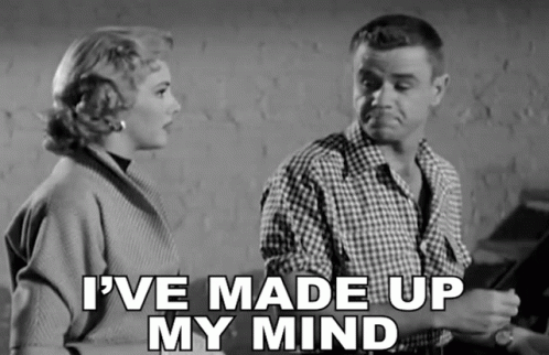 Ive Made Up My Mind Kathleen Hughes GIF - Ive Made Up My Mind Kathleen Hughes Julia Thompson GIFs