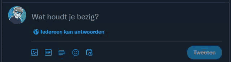 a screenshot of a tweet on twitter in a foreign language with a button to tweet .