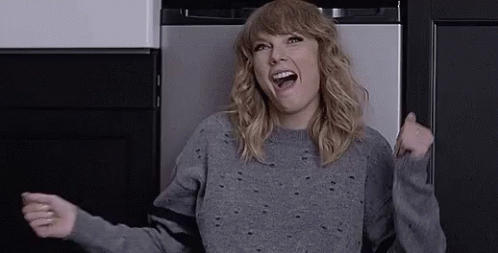 Taylor Swift Excited GIF - Taylor Swift Excited Dancing GIFs