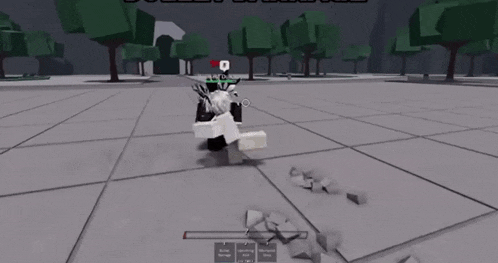a person is flying through the air in a video game in a city .