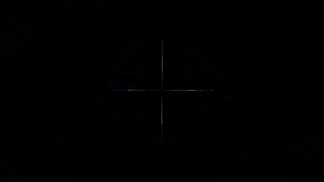 a blue and white geometric pattern with a black background
