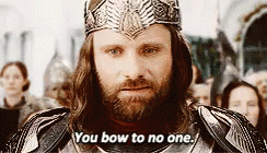 You Bow To No One GIF - I Bow To No One King Royalty GIFs