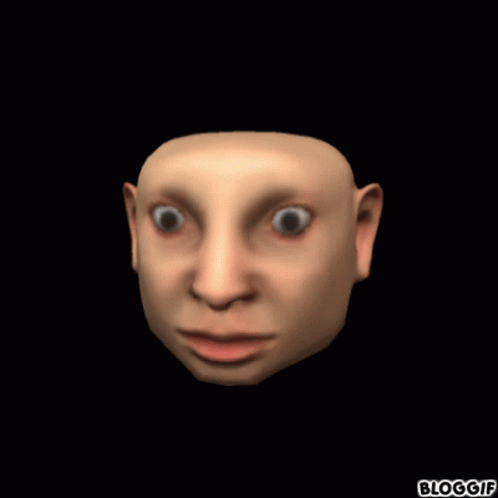 Realistic Roblox Head Realistic Head Roblox GIF - Realistic Roblox Head Realistic Head Roblox Cursedv2 GIFs