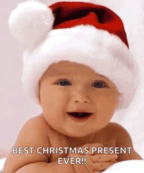 Wink Baby GIF - Wink Baby Christmas GIFs