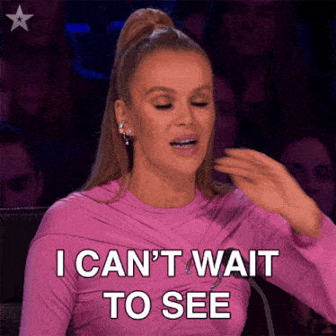 I Cant Wait To See Whats Coming Next Britain'S Got Talent GIF - I Cant Wait To See Whats Coming Next Britain'S Got Talent Im Ready For More GIFs