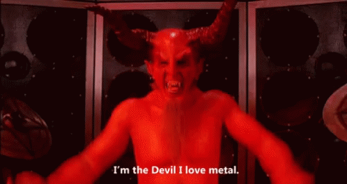 Im The Devil I Love Metal GIF - Im The Devil I Love Metal Demoni GIFs