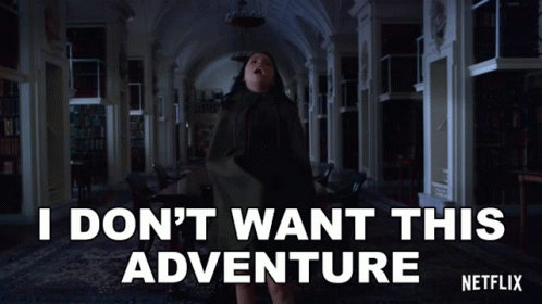 I Dont Want This Adventure Cree Cicchino GIF