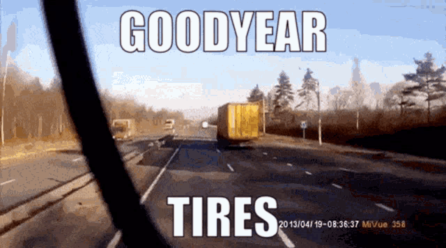 Goodyear Tire GIF - Goodyear Tire Tire Explode GIFs
