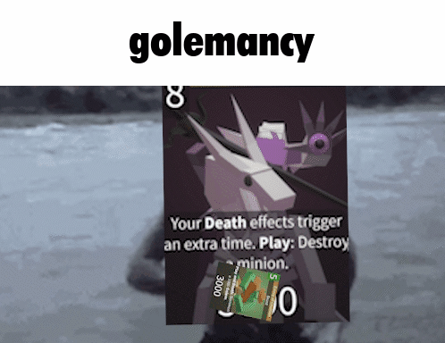 Kaijuro Golemancy GIF - Kaijuro Golemancy Card Game GIFs