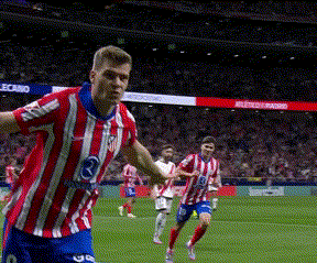 a soccer player wearing a red and white striped shirt with the number 3 on it