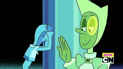 a cartoon character with a new cn logo on the bottom left