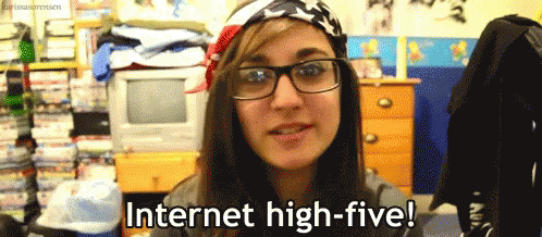 Virtual High Five Internet High Five GIF - Virtual High Five High Five Internet High Five GIFs