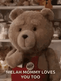 I Love You Niela Mommy Loves You Too GIF
