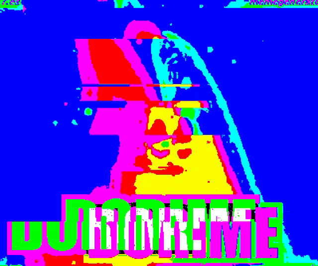a colorful image with the word supreme written in white