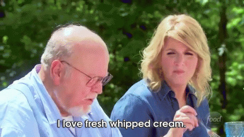 Can'T Go Wrong With Peaches And Cream GIF - Cream Peaches Cobbler GIFs