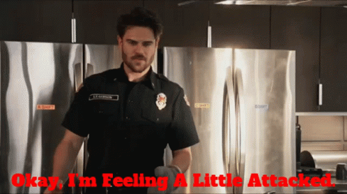 Station19 Jack Gibson GIF - Station19 Jack Gibson Okay Im Feeling A Little Attacked GIFs