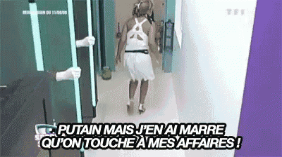 Putain Mais J'En Ai Marre Qu'On Touche à Mes Affaires! GIF