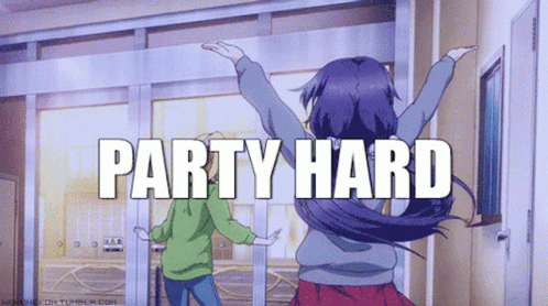 Anime Partyhard GIF - Anime Partyhard Nico GIFs