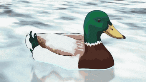 Hold Up. This Is Actually Brilliant... GIF - Duck Smart Fire Extinguisher GIFs