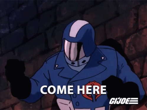 Come Here Cobra Commander GIF - Come Here Cobra Commander Gi Joe A Real American Hero GIFs