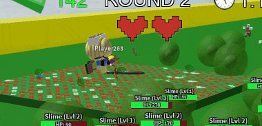 a screenshot of a video game shows a player named player265